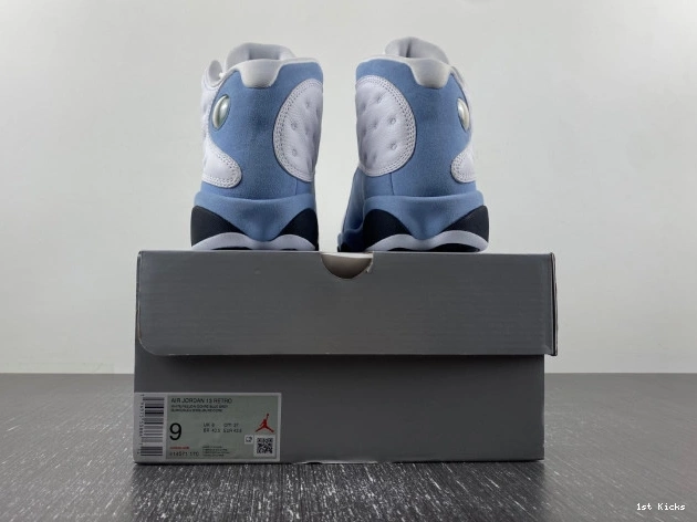 1st Kicks Jordan 414571-170 Air Grey 13 Blue 0817